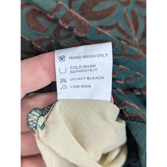 Renaissance Fairy Goth Whimsigoth Castle Core Goblin Dark Forest Damsel Top XL - Picture 8 of 8